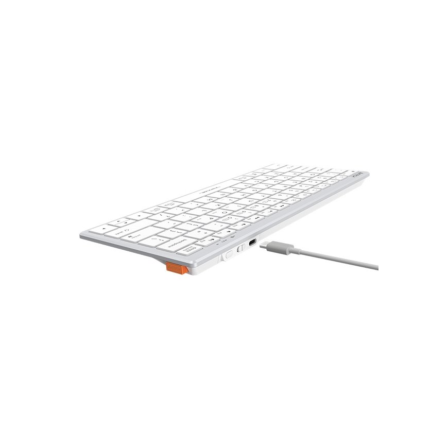 A4Tech Fstyler FBX51C keyboard Universal RF Wireless + Bluetooth White – 3