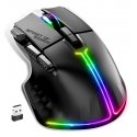 Spirit of Gamer PRO M5 DARK WIRELESS pele Speļu Labā roka RF Wireless + Bluetooth + USB Type-C Optis Spirit of Gamer PRO M5 DARK WIRELESS pele Speļu Labā roka RF Wireless + Bluetooth + USB Type-C Optis