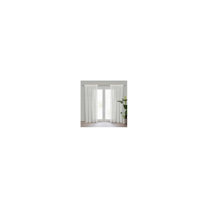 Eurofirany MH/Z/ROSES/13/PU 140X250 Прозрачный Бархат