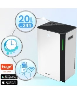 Compressor Air Dryer - Dehumidifier 20l/24h Hygrostato Berdsen BD-532 White