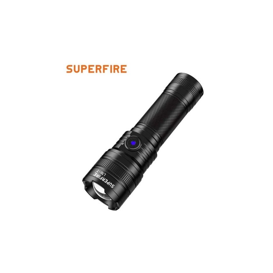 Superfire Flashlight A29, EDC 15W 1450lm, rechargeable USB-C, with magnet 52g