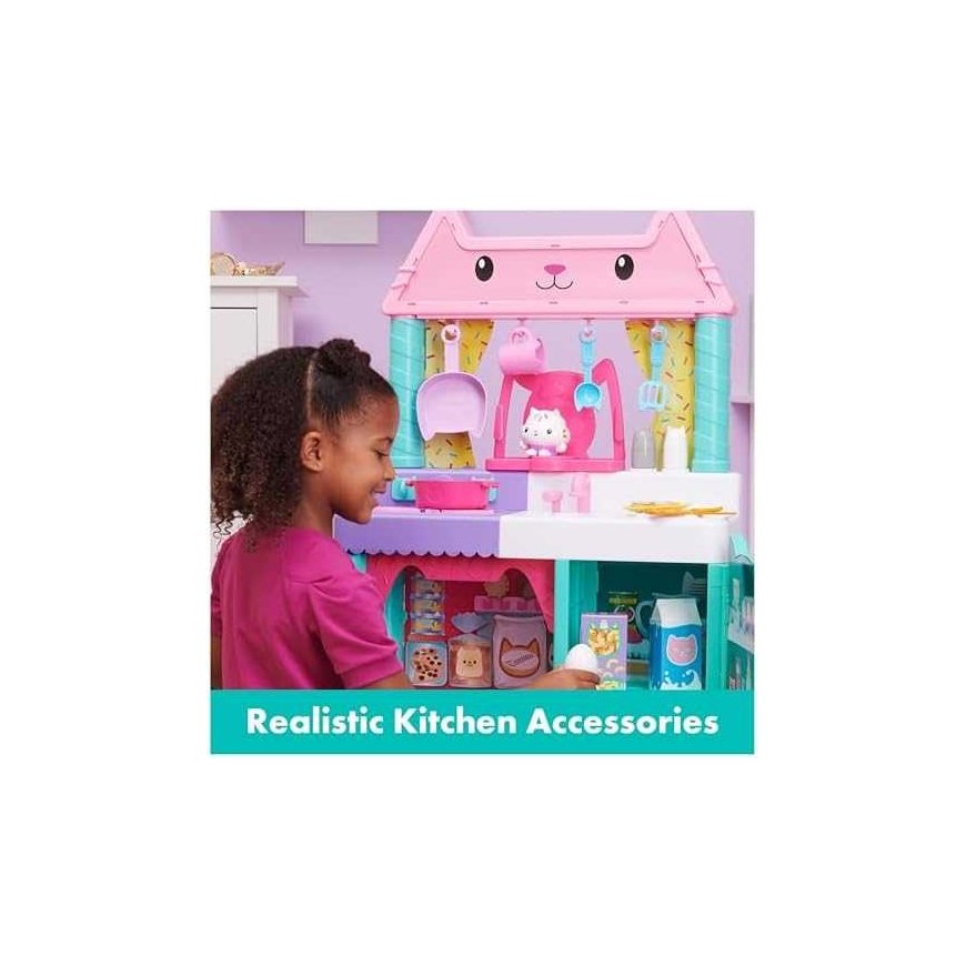 Lean Toys Doll Kitchen Set Refrigerator Oven Accessories Pink – 2