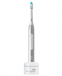 Oral-B Pulsonic Slim Luxe 4000 Для взрослых Звуковая зубная щетка Платиновый