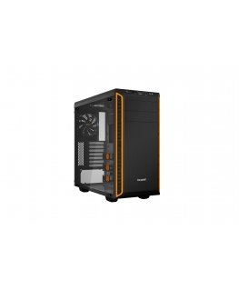 be quiet! Pure Base 600 Window Midi Tower Must, Oranž