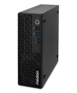 MEDION PICOWORX T80III MD340012 Intel Core Ultra 5 228V 32 GB DDR5-SDRAM 1 TB SSD Windows 11 Home Mini PC musta