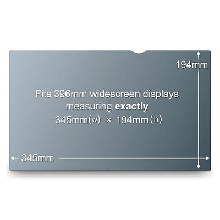 3M 98044049264 ekrano privatumo filtras 39,6 cm (15.6") Knyginis kompiuteris – 3