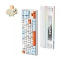 MCHOSE Mix 87 laidinė magnetiskā spēļu tastatūra | US | Apollo Magnetic Switch | Balta MCHOSE Mix 87 laidinė magnetiskā spēļu tastatūra | US | Apollo Magnetic Switch | Balta