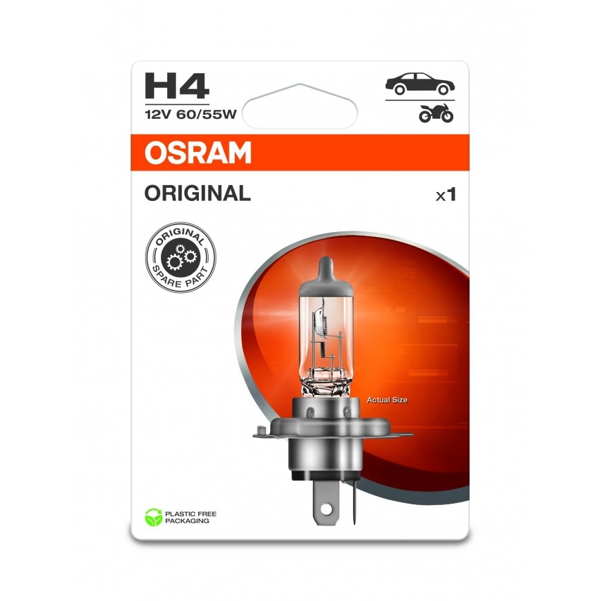 Osram Original H4 automašīnu spuldzes – 2