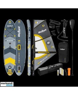 REBEL ACTIVE SUP Board, windsurfing, inflatable, set, 305x76x15
