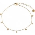 Adjustable Gold-Plated Steel Chain Necklace Adjustable Gold-Plated Steel Chain Necklace