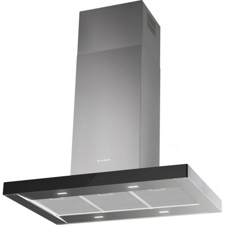 Faber 325.0618.802 cooker hood Wall-mounted Black B 610 m³/h