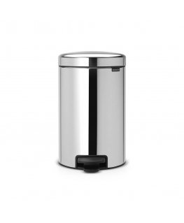 Brabantia 113581 atkritumu tvertne 12 L Apaļš Nerūsējošs tērauds