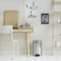 Brabantia 113581 trash can 12 L Round Stainless steel