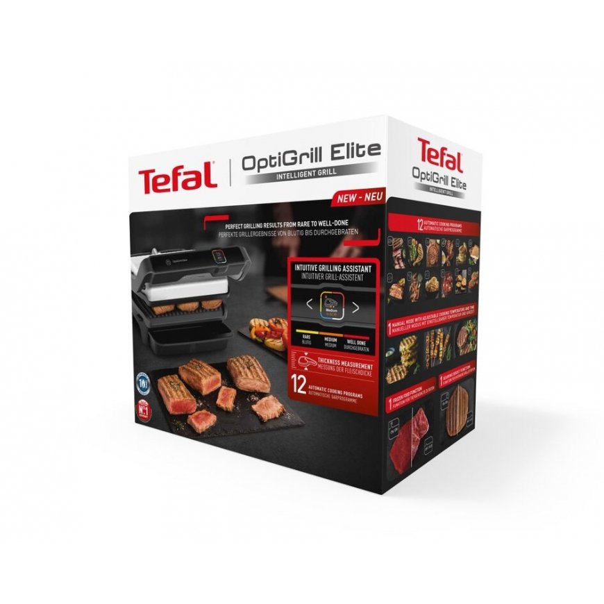 Tefal OptiGrill Elite GC750D контактный гриль – 4