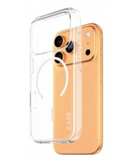 PanzerGlass CARE by ® Flagship Case Transparent Urban Explorer w. White MagSafe iPhone 17 Pro