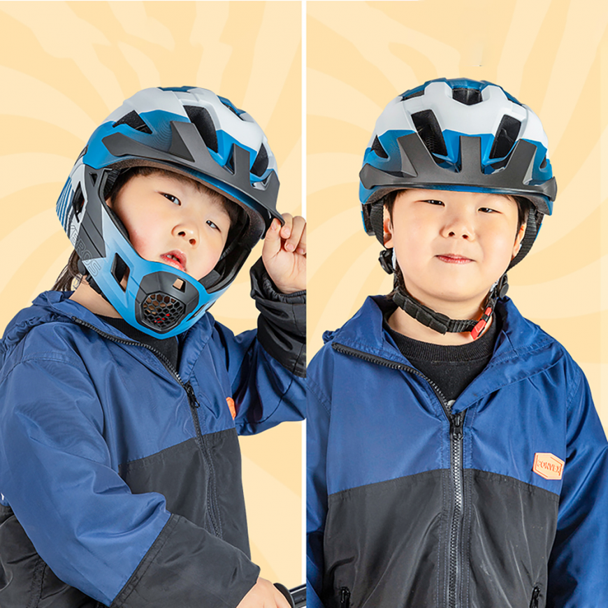 Rockbros TS-61 10110061002 Children's Bike Helmet with Detachabl – 2