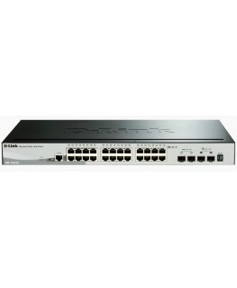 D-Link DGS-1510 Управляемый L3 Gigabit Ethernet (10/100/1000) Черный