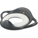 Maltex padded toilet seat Minimal dark gray gray rubber 6130_90 Maltex padded toilet seat Minimal dark gray gray rubber 6130_90