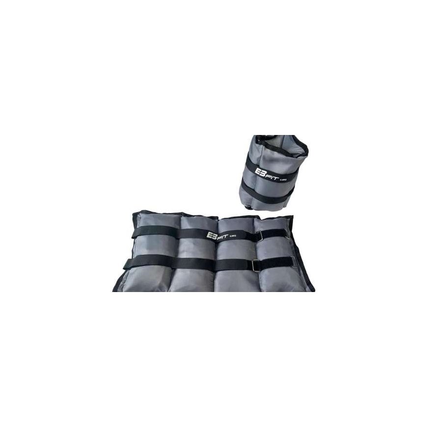 Гантели для рук и ног EB Fit, 12кг (2x6кг), серые