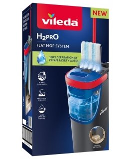 Vileda 4023103251540 moppi Mikrokuitu 1200 ml Märkä musta, Sininen
