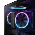 NZXT T120 RGB Procesors Gaisa dzesētājs 12 cm Melns 1 pcs NZXT T120 RGB Procesors Gaisa dzesētājs 12 cm Melns 1 pcs