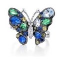 Guess Designer Silver Ring with "Nuances" Crystals JSBR04542JWRH Guess Designer Silver Ring with "Nuances" Crystals JSBR04542JWRH