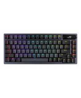 ASUS ROG Azoth tastatūra Speļu USB + RF Wireless + Bluetooth Melns