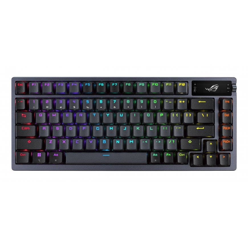 ASUS ROG Azoth tastatūra Speļu USB + RF Wireless + Bluetooth Melns