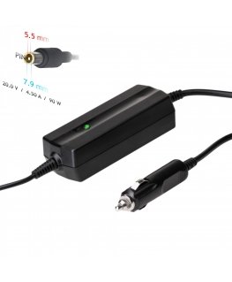 Akyga AK-ND-39 maitinimo adapteris / inverteris Automatinis 90 W Juoda
