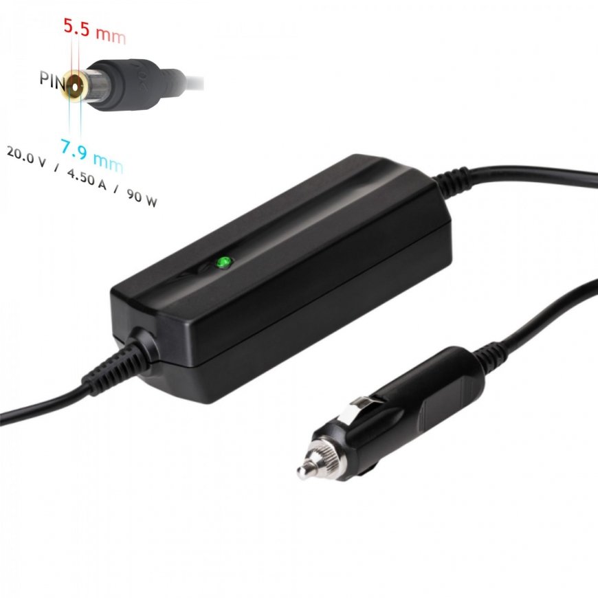 Akyga AK-ND-39 power adapter/inverter Auto 90 W Black