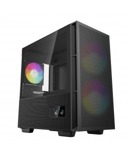 DeepCool CH360 DIGITAL „Micro Tower“ Juoda