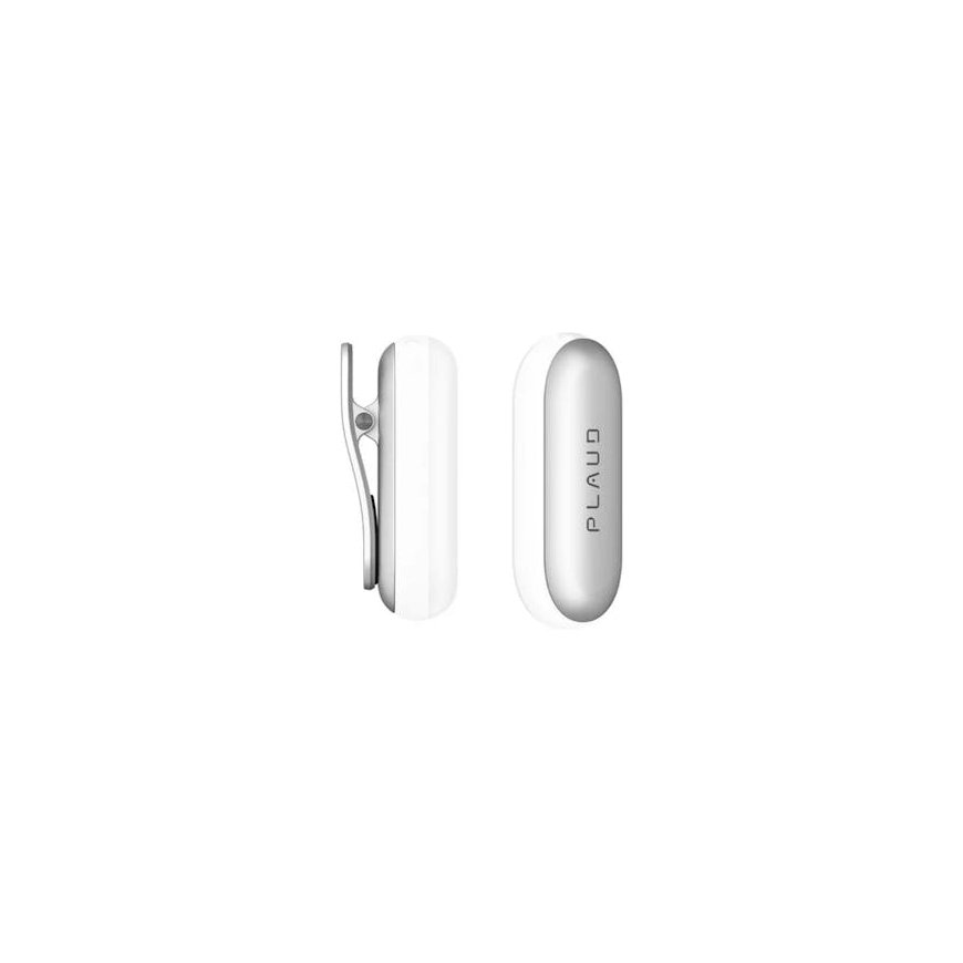 Diktofonas PLAUD NotePin Clamp & Magnetic Pin – Magnētiskā apģērba stiprinājuma ierīce drošai ierakstīšanai bez rokām ar PLAUD N