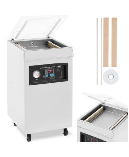 MSW Kamerallinen vakuumipakkauskone ruokaa, elektroniikkaa varten, itsenäinen, 40 cm, 900 W