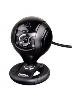 Hama 00053950 veebikaamera 1,3 MP 1280 x 1024 pikslit USB 2.0 Must