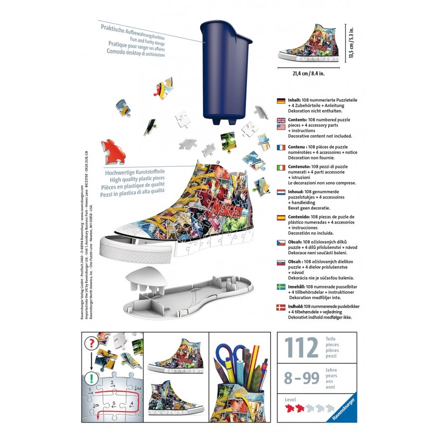 Ravensburger Sneaker 3D puzle 1 pcs – 5