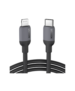 Кабель Energea Sheath Travel 2в1 USB-C до USB-C/USB-A 480Мбит/с 60Вт 1.2м в цвете грифельного металла