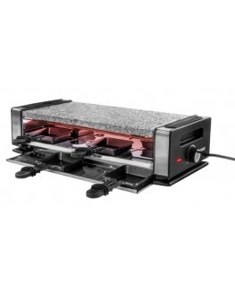 Unold 48760 raclettepannu 8 henkilö(t) 1200 W musta, Ruostumaton teräs