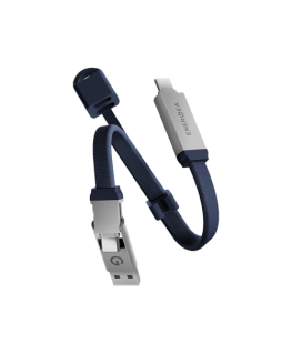 Energea Sheath Key 2-in-1 Cable USB-C to USB-C|USB-A 480Mbps 60W