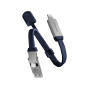 Energea Sheath Key 2-in-1 Cable USB-C to USB-C|USB-A 480Mbps 60W Energea Sheath Key 2-in-1 Cable USB-C to USB-C|USB-A 480Mbps 60W