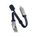 Energea Sheath Key 2-in-1 Cable USB-C to USB-C|USB-A 480Mbps 60W Energea Sheath Key 2-in-1 Cable USB-C to USB-C|USB-A 480Mbps 60W
