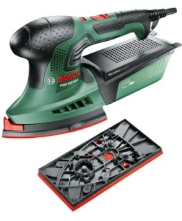 Bosch PSM 200 AES Multi sander 26000 OPM Black, Green, Red