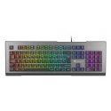 GENESIS Rhod 500 RGB klaviatūra Žaidimams USB QWERTY Ispanas Juoda, Pilka GENESIS Rhod 500 RGB klaviatūra Žaidimams USB QWERTY Ispanas Juoda, Pilka