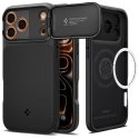 Spigen Optik Armor (MagFit) iPhone 17 Pro Case Black