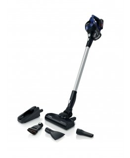 Bosch Serie 6 BBS611MAT varsi-imuri & sähköharja 2-in-1-varsi-imuri Akku Kuiva Pussiton 0,3 L Sinine