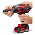 Einhell 4510070 elektrinis atsuktuvas arba smūginis įrankis 2100 RPM Juoda, Raudona Einhell 4510070 elektrinis atsuktuvas arba smūginis įrankis 2100 RPM Juoda, Raudona