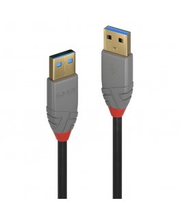 Lindy 1m USB 3.2 Type A Cable, 5Gbps, Anthra Line