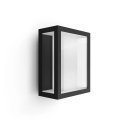 Philips Hue balta un krāsaina atmosfēras gaisma Impress āra sienas gaismeklis Philips Hue balta un krāsaina atmosfēras gaisma Impress āra sienas gaismeklis