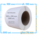 Termiline etikett perforatsiooniga 100x150/500, 24 tükki. Termiline etikett perforatsiooniga 100x150/500, 24 tükki.