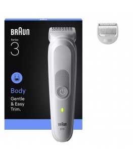 Braun Series 3 80789709 ihokarvanpoistohöylä Vaaleanharmaa