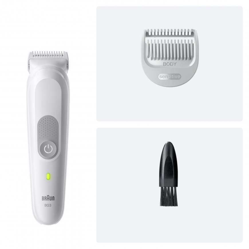Braun Series 3 80789709 body groomer/shaver Light grey – 2